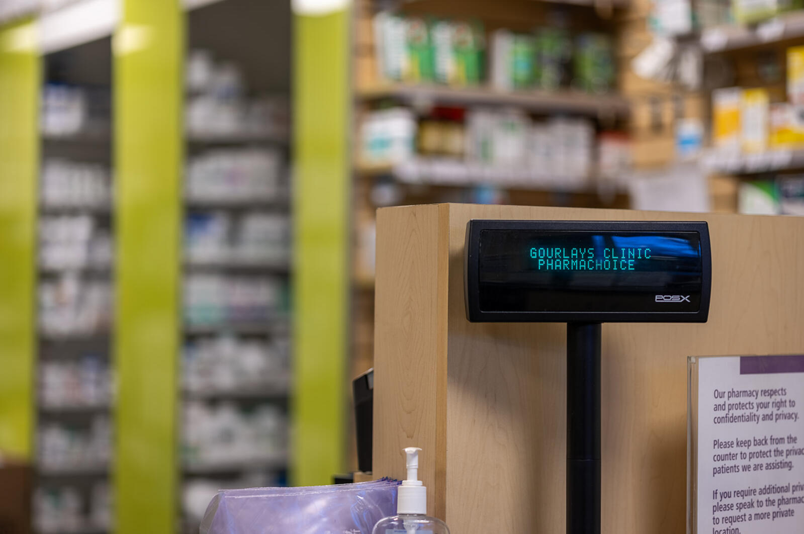 Lollipops on a white surface