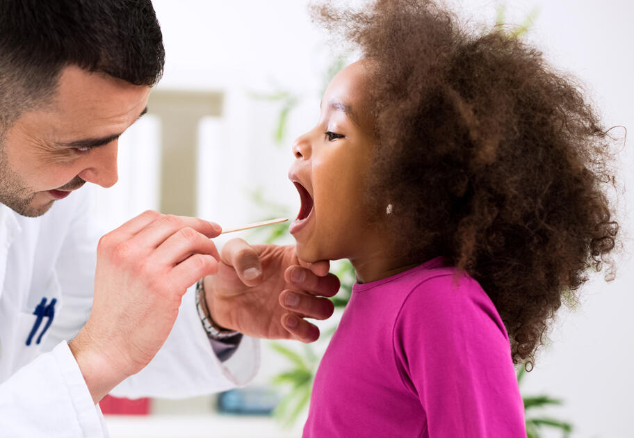 Pharamacist talking to her patient